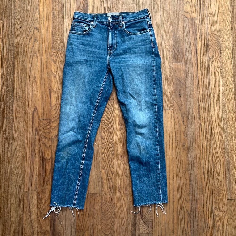 Everlane original cheeky straight jean crop